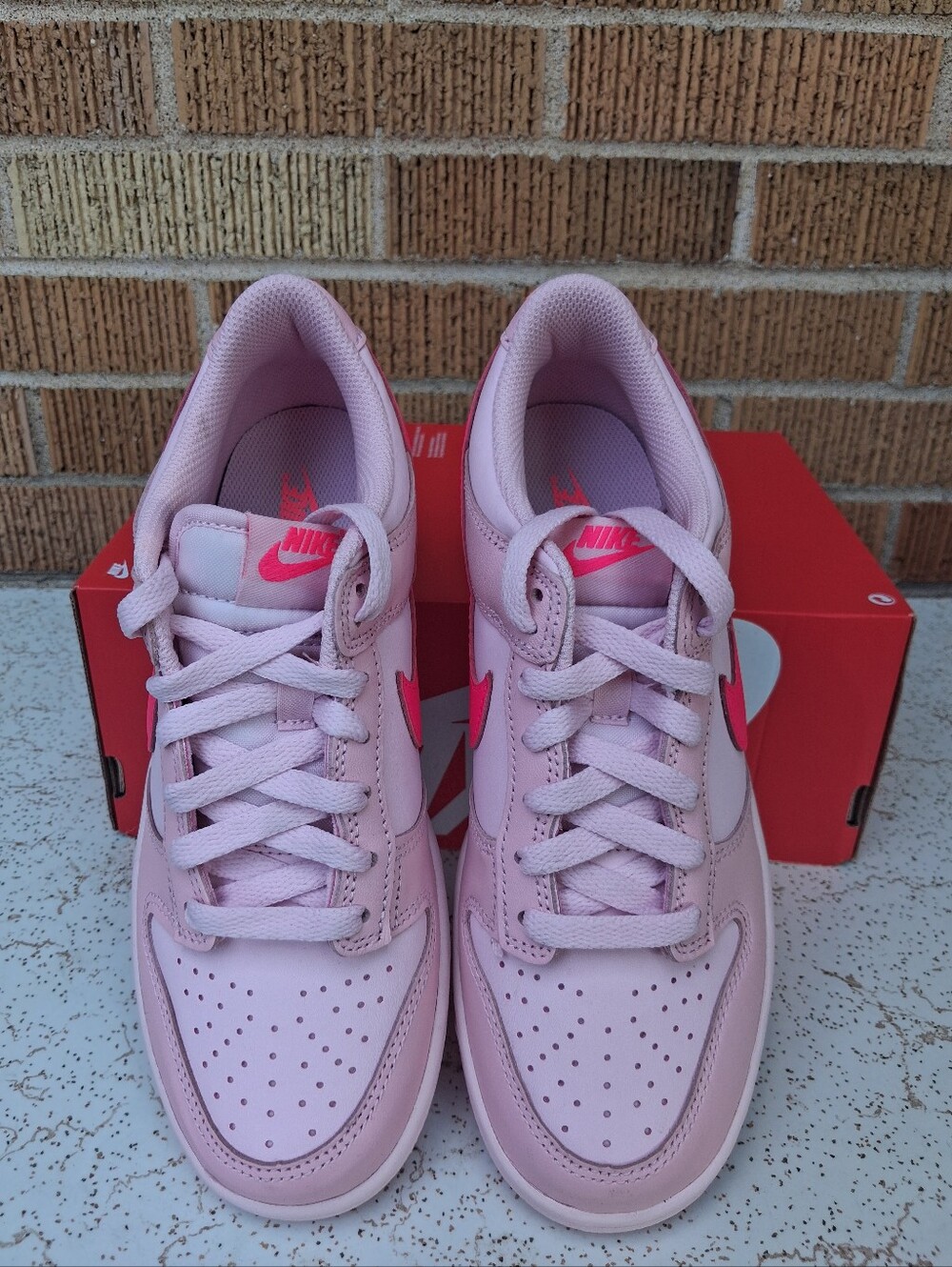Brand New Nike Dunk Pink Gs 5.5Y Womens 7 - Picture 4 of 7